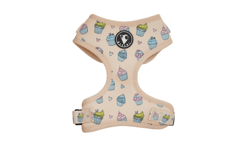 arnés perro ajustable Cupcakes